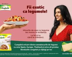 Campanie încheiată: "Fii exotic ca legumele!"