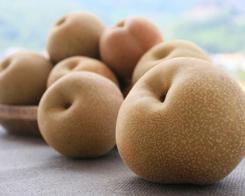 Nashi, o varietate de pere japoneze, excelente pentru compot