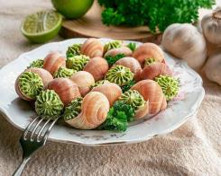 Как се ядат охлюви?