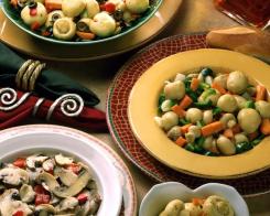 Консервирани гъби в прекрасни салати