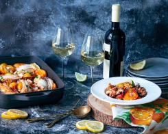 Португалска кухня - треска, царевица и броколи