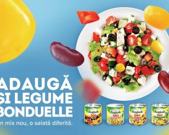 Campanie încheiată: "Adaugă și legume Bonduelle!"