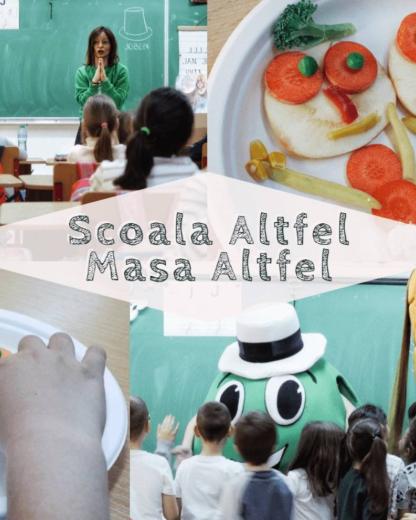 Școala Altfel. Masa Altfel sau cum legumele devin cele mai bune prietene ale copiilor