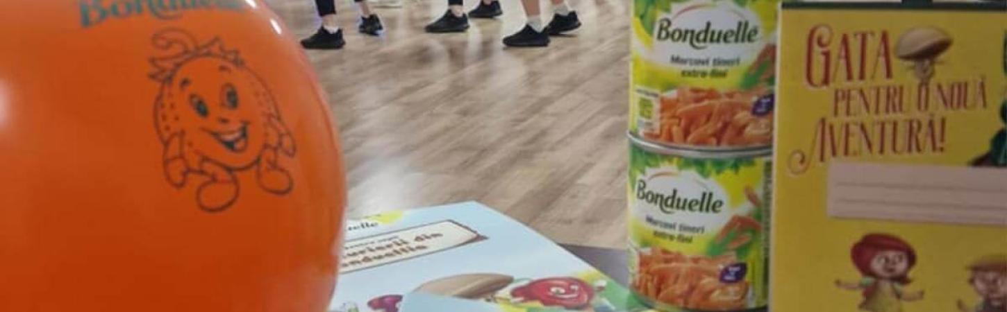 Sărbători de final de an cu cadouri Bonduelle pentru aproape 200 de copii