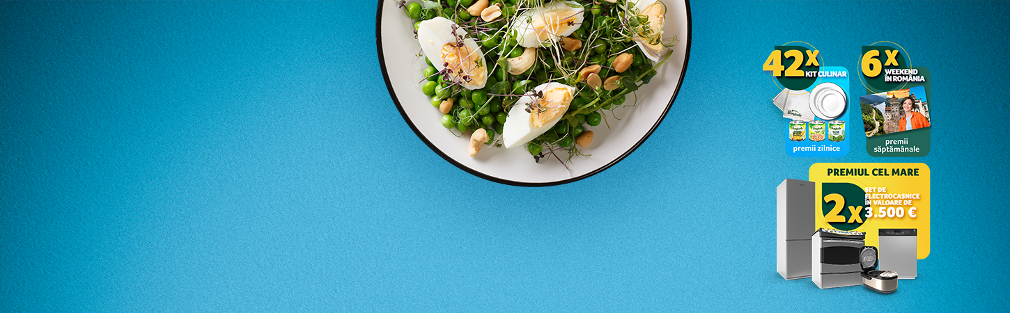 Campanie încheiată: Ești norocos, mănânci legume Bonduelle și ai doar de câștigat!